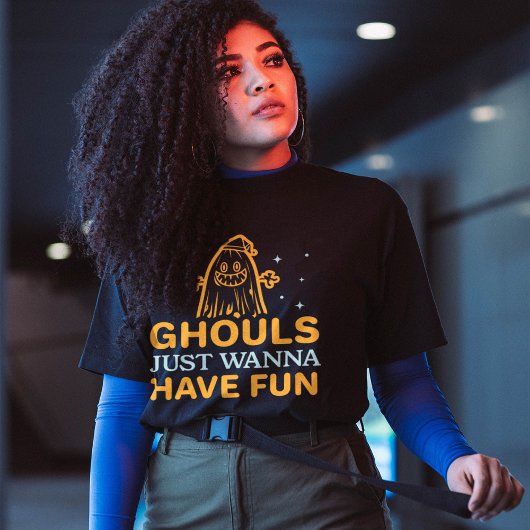 グールズはおもしろいだ!ハロウィン Tシャツ