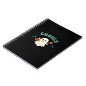 グールズはおもしろいのハロウィーンの技おもしろい術を ノートブック (左側)