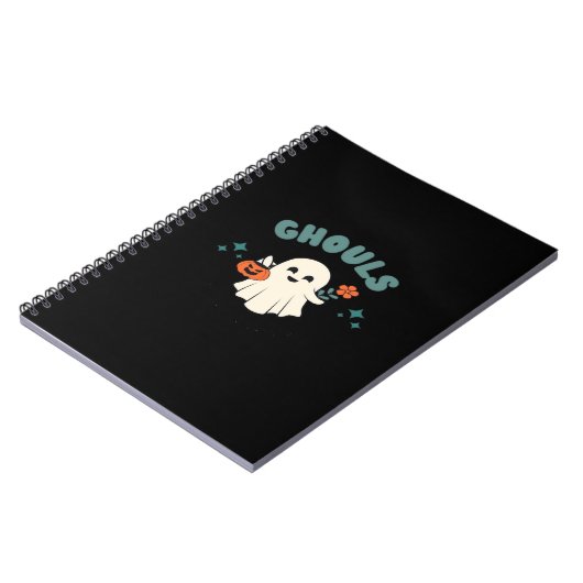 グールズはおもしろいのハロウィーンの技おもしろい術を ノートブック (左側)