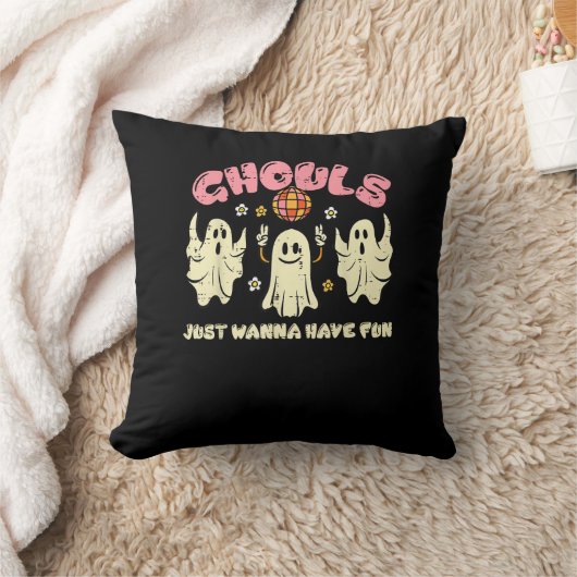 グールズはおもしろいのハロウィーンの衣装を持ちたい クッション (ブランケット)