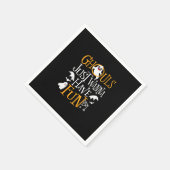 グールズはおもしろいのハロウィーンの衣装を持ちたい スタンダードカクテルナプキン (角)