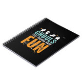 グールズはおもしろいのハロウィーンの衣装を持ちたい ノートブック (左側)