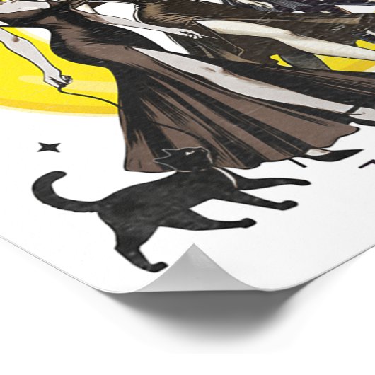 グールズはおもしろいの女性が面白いハロウィーンを持ちたい ポスター (角)