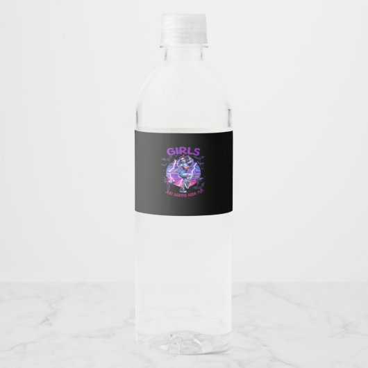 グールズはおもしろいを持っている ペットボトルラベル (正面)