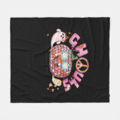 グールズはおもしろい昇華したい フリースブランケット (正面(横))