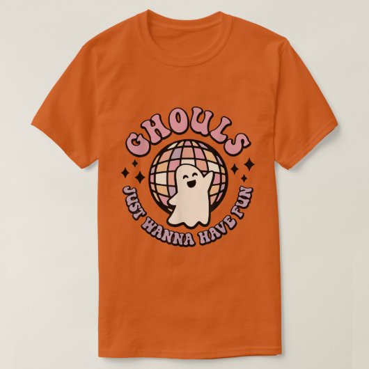 グールズはおもしろい、シーズン不気味、フローラを持ちたい Tシャツ (デザイン正面)