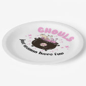 グールズは可愛いハロウィーンをおもしろいしたい ペーパープレート (アングル)