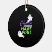 グールズジャストおもしろいおもしろい秋 セラミックオーナメント (左)