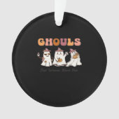 グールズジャストウィーンおもしろいおもしろい引用文 オーナメント (正面)