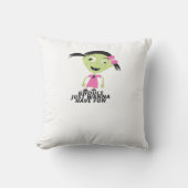 グールズジャストウィーンおもしろいおもしろい引用文 クッション (正面)