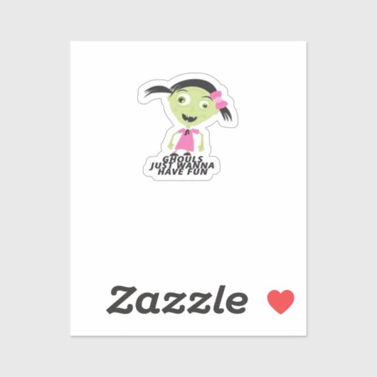 グールズジャストウィーンおもしろいおもしろい引用文 シール (シート)