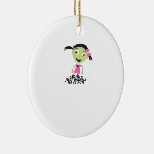 グールズジャストウィーンおもしろいおもしろい引用文 セラミックオーナメント (右)