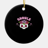 グールズジャストウィーンおもしろいおもしろい引用文 セラミックオーナメント (正面)