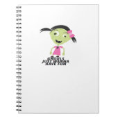 グールズジャストウィーンおもしろいおもしろい引用文 ノートブック (正面)