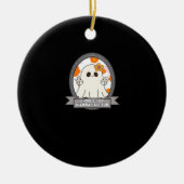 グールズジャストウィーンおもしろいスロスハロウィーン セラミックオーナメント (正面)