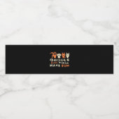 グールズジャストウィーンおもしろいスロスハロウィーン ペットボトルラベル (シングルラベル)