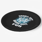 グールズジャストウィーンおもしろいスロスハロウィーン ペーパープレート (アングル)