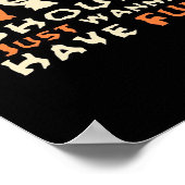 グールズジャストウィーンおもしろいスロスハロウィーン ポスター (角)