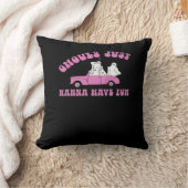 グールズジャストウィーンおもしろいチルズHalloween & Autu クッション (ブランケット)