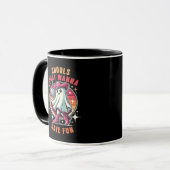 グールズジャストウィーンおもしろいレトロディスコ マグカップ (正面左)