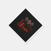 グールズジャストウィーンおもしろい不気味引用文 スタンダードカクテルナプキン (角)