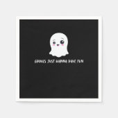 グールズジャストウィーンおもしろい不気味引用文 スタンダードカクテルナプキン (正面)