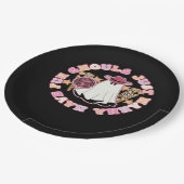 グールズジャストウィーンおもしろい(ウェスタンスタイルハロウィー) ペーパープレート (アングル)