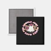 グールズジャストウィーンおもしろい(ウェスタンスタイルハロウィー) マグネット (正面/裏面)