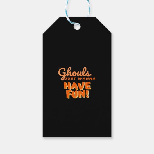 グールズジャストウィーンおもしろい ギフトタグ (正面)
