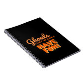 グールズジャストウィーンおもしろい ノートブック (右側)