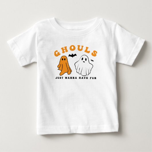 グールズジャストウィーンおもしろい ベビーTシャツ (正面)