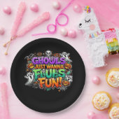 グールズジャストウィーンおもしろい – 秋グールズ ペーパープレート (パーティー)