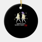 グールズジャストウィーンおもしろい – 秋グール集団 セラミックオーナメント (正面)