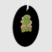 グールズジャストジャストレイジーおもしろいスロース オーナメント (正面)