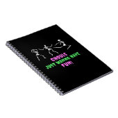 グールズジャストジャストレイジーおもしろいスロース ノートブック (右側)