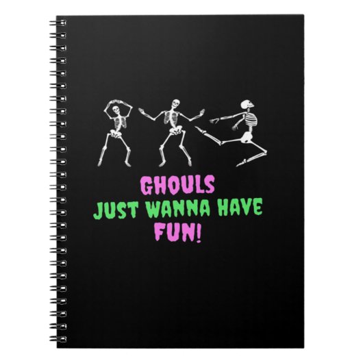 グールズジャストジャストレイジーおもしろいスロース ノートブック (正面)