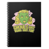 グールズジャストジャストレイジーおもしろいスロース ノートブック (正面)