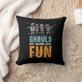 グールズジャストゾンビおもしろいーのハロウィーン クッション (ブランケット)