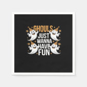 グールズジャストトゥーズオータムーブスおもしろい スタンダードカクテルナプキン (正面)