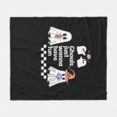 グールズジャストトゥーズオータムーブスおもしろい フリースブランケット (正面(横))