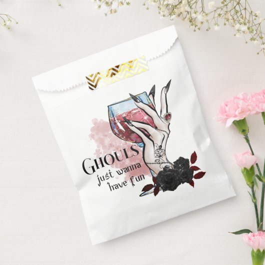 グールズジャストハローウィンおもしろい フェイバーバッグ (封をした状態)