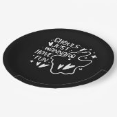 グールズジャストハローウィンおもしろい ペーパープレート (アングル)