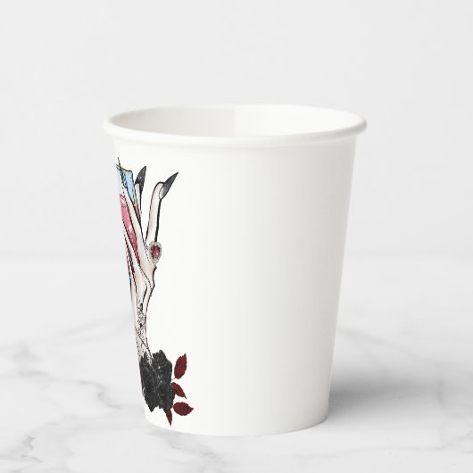 グールズジャストハローウィンおもしろい 紙コップ (左)