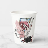 グールズジャストハローウィンおもしろい 紙コップ (正面)