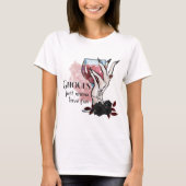 グールズジャストハローウィンおもしろい Tシャツ (正面)