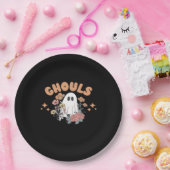 グールズジャストハローウィーンアートスロースDesおもしろい ペーパープレート (パーティー)