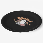 グールズジャストハローウィーンアートスロースDesおもしろい ペーパープレート (アングル)