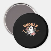 グールズジャストハローウィーンアートスロースDesおもしろい マグネット (正面/裏面)