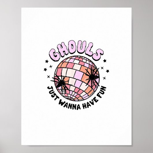 グールズジャストハローウィーングールズナイト ポスター (正面)