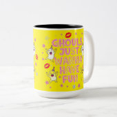 グールズジャストビーティーおもしろい ツートーンマグカップ (正面右)